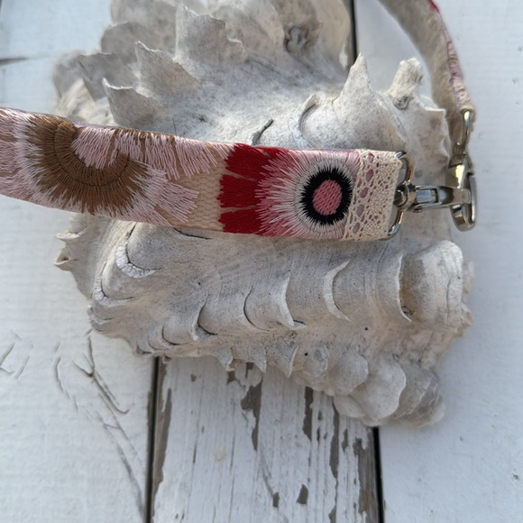 Handbag Strap Vintage Style Floral Embroidery